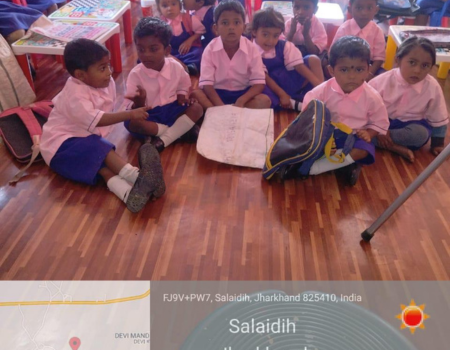 Children enjoying interactive learning sessions